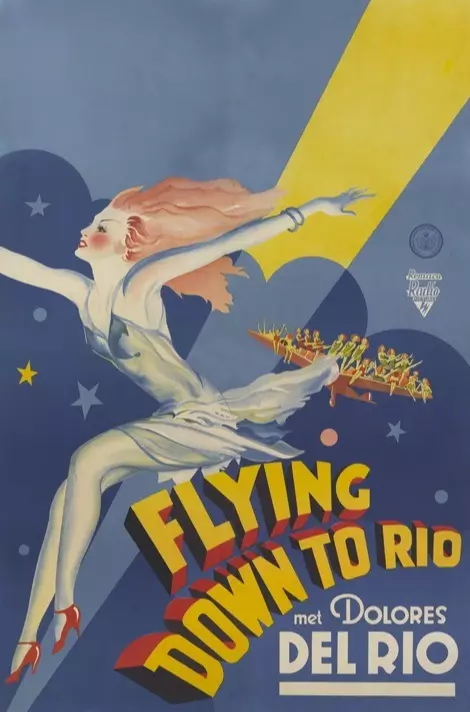 FLYING DOWN TO RIO Classic Movie Poster