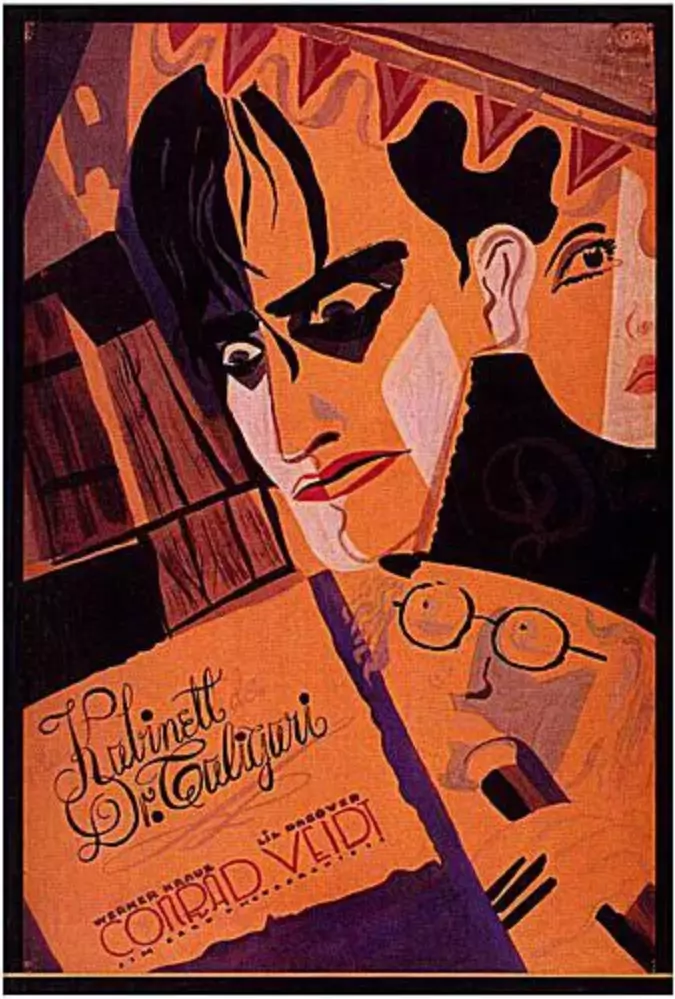 THE CABINET OF DR CALIGARI (1920) Top Vintage Horror Movie Posters