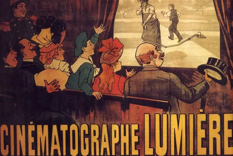WHAT WAS THE FIRST MOVIE POSTER EVER PRODUCED?