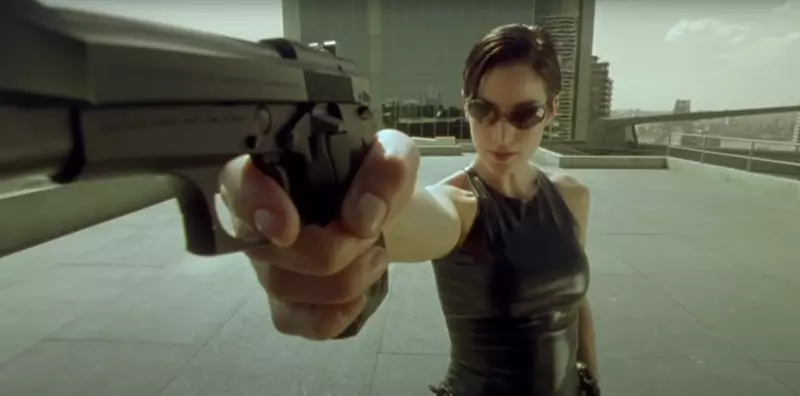The Matrix (1999) The "Dodging Bullets" Scene - Iconic Scenes In Movie History