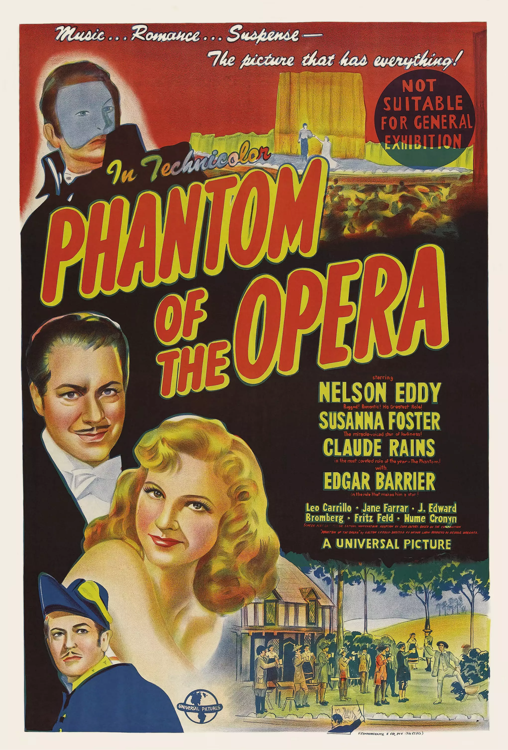 THE PHANTOM OF THE OPERA (1943)