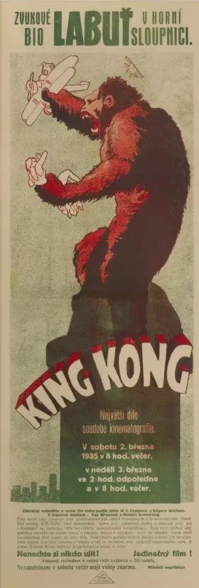KING KONG Classic Movie Poater
