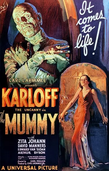 THE MUMMY Classic Movie Poster
