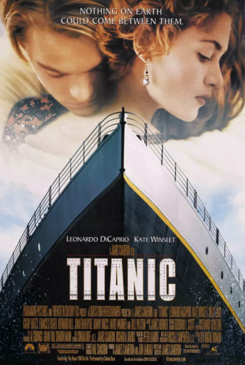 Titanic (1997) Most Famous Movie Posters Ever